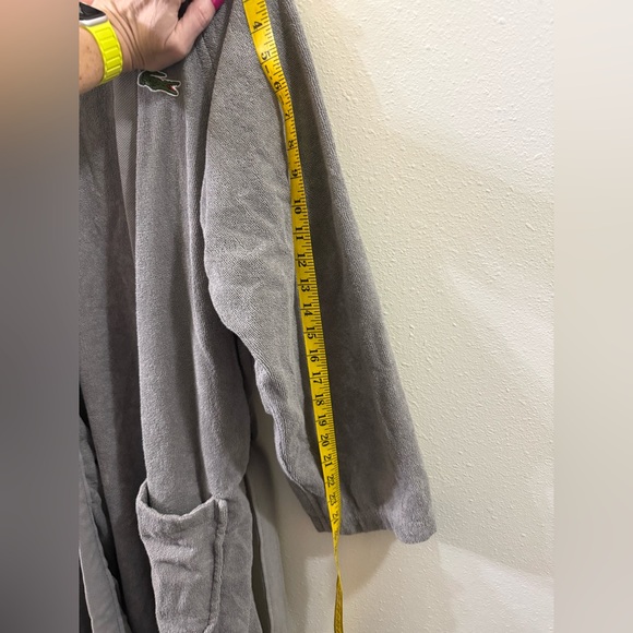 Lacoste Gray Robe with Pockets - Picture 5 of 8